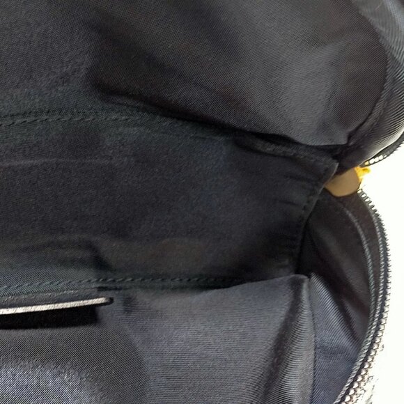 Christian Dior Cosmetic Pouch Navy Blue Canvas 450-061225 - Picture 11 of 14